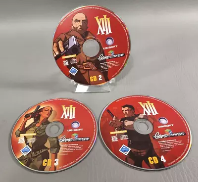 Thirteen XIII PC CD-ROM Ubisoft (3) Replacement Discs ONLY - Vintage • $6.75