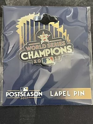 2017 Houston Astros MLB World Series Champions Lapel Collector Pin Logo • $10