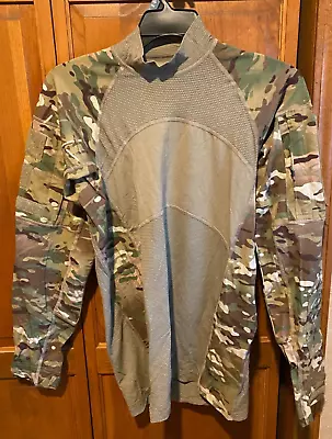 MASSIF ACU Army Combat Shirt ACS Flame Resistant Top Camo USGI Military Medium • $25