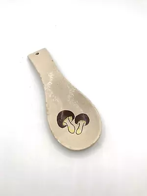 Vintage Mushroom Spoon Rest  Kitsch-Farmhouse- Woodsy-Grandma Core • $10