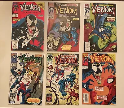 Venom Lethal Protector #1-6 Complete 1993 Marvel Series ~ High Grade Vf- To Nm • $95