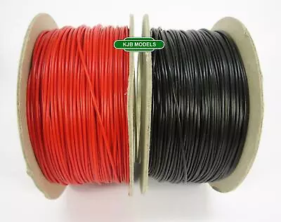 N OO DCC Model Railway Hook Up / Equipment Wire 16/0.2mm Cable -Choice Of Length • £2.99