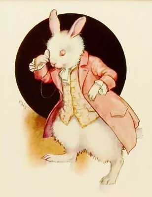 White Rabbit   :  Margaret Tarrant : 1927 :  Archival Quality Art Print • £56.06