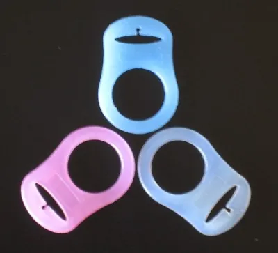 10 Mam Nuk Ring Pacifier Holder Clip Adapter - Pick Clr • $9.99