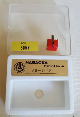 Nagaoka Replacement Stylus/ Needle For SONY ND-114P And VM-10P Cartridge  • $44.99