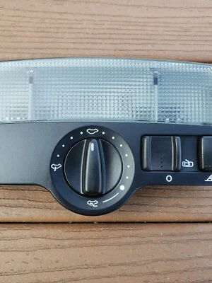 $129.95 • Buy VW GOLF GTI JETTA  MK4 20TH 337 GLI R32 Genuine Black Sunroof Light Unit