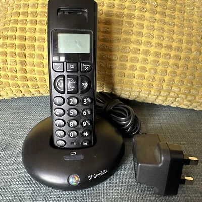 £12 • Buy BT Graphite 1500 Cordless Phone Additional Handset & Charging Dock - No Battery