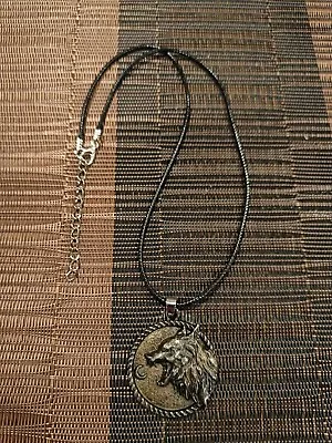 New Nordic Men's Wolf King Pendant Necklace • $7.57