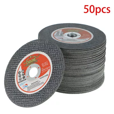 50 Pack 4  X 1/16  X 5/8  Cut-off Wheel - Metal & Stainless Steel Cutting Discs • $27.28