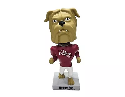 Mississippi State Bulldogs Mascot Bully The Bulldog Bobblehead Nodder • $64.99