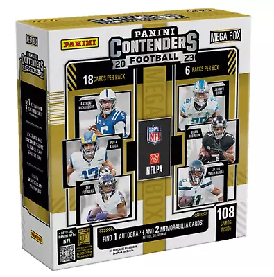 2023 Panini Contenders Football NFL Mega Box - Pre Order Est June • $64.99
