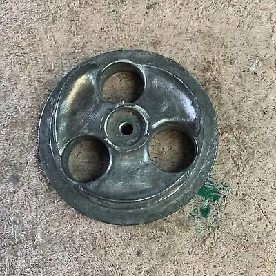 Vintage Metal Oak Acorn Gumball  Machine Rocket Wheel • $14.99