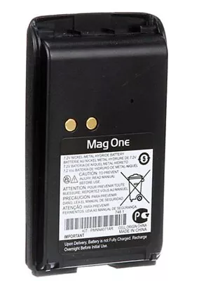 Motorola PMNN4071AR Battery For Two-Way Radio - Mag One NIMH Battery (1200mAh) • $29.25