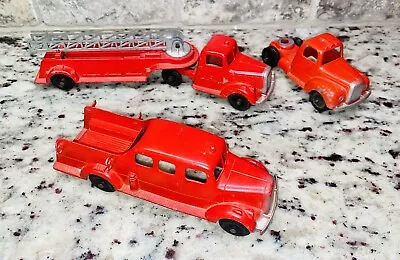 Vintage Tootsietoy Mack Fire Department Set With Extra Semi Cab • $49.99