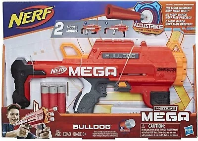 NERF AccuStrike Mega Bulldog Blaster Ages 8+ Toy Fire Gun Play Target Darts Gift • $75
