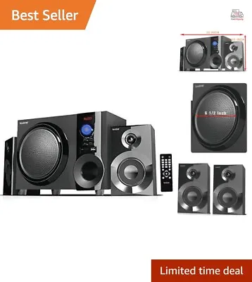 Powerful 30W Bluetooth Stereo Speaker System - Clear Sound Bass Remote Control • $144.39