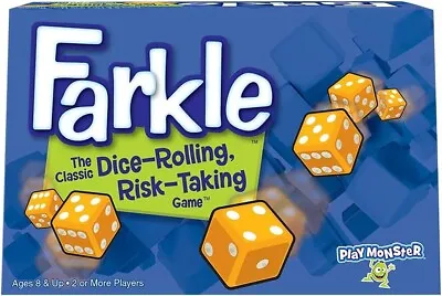 $12.90 • Buy PlayMonster Classic Farkle Dice Game Of Risk And Chance - Family Game Night