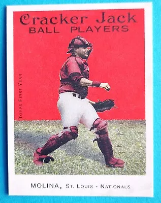 2004 Topps Cracker Jack Mini Yadier Molina Rookie Card #204 • $25