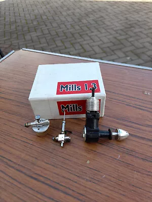 £70 • Buy Mills 1.3 Diesel Engine Motor Free Flight R/C 4 Scale Balsa Model Aircraft