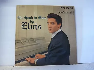 Elvis Presley  His Hand In Mine  LP THICK VINYL       $6 COMBINED SHIP USA   X • $11.99