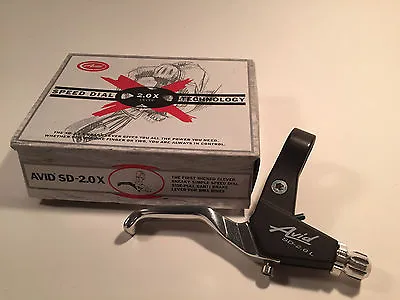 AVID BMX SD-2.0X SPEED DIAL Right-hand Brake Lever BLACK & SILVER NEW • $13.99