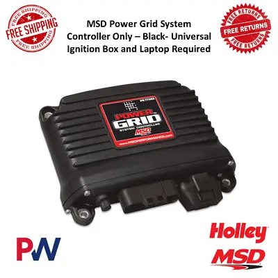 MSD Power Grid Ignition System - Controller Only - Black - Universal - 7-18 Volt • $689.35
