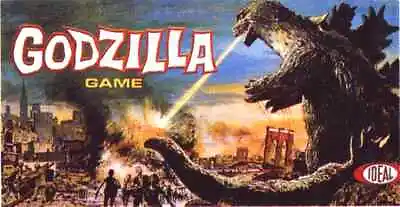 $3 • Buy Godzilla Board Game Magnet!  3 1/2  X 2 
