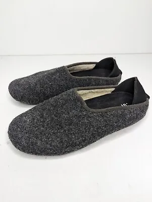 Mahabis Classic Slipper Larvik Dark Grey Skane Yellow EU 38 / M 5.5 / W 7.5 • $34.97