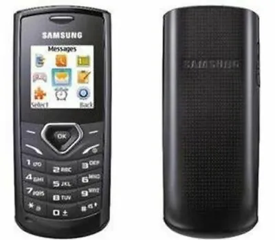 (LOCKED TO ORANGE) Samsung GT E1170 Black Mobile Phone UK 3 POST • £15.45