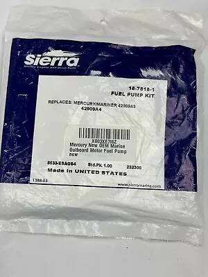 Mercury Sierra 18-7818-1 OEM Marine Outboard Motor Fuel Pump Kit 42909A4 42909A3 • $10.99