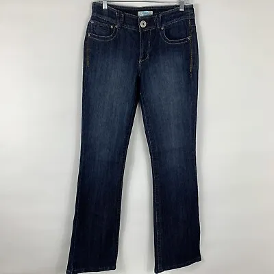 Z. Cavaricci Jeans Women’s Size 6 Flared Mid Rise Medium Wash Embroidered • $12