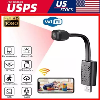 Mini USB Camera Wireless Wifi IP Home Security Cam HD 1080P DVR Night Vision • $9.39