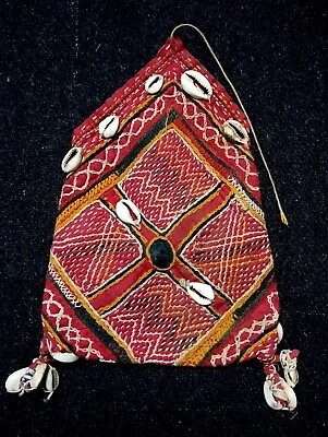 Vintage Indian Banjara Kutchi Tribal Ethnic Antique Handmade Embroidery Bag 06 • $40