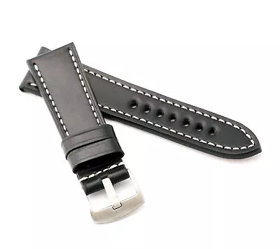 Marino Deployment: SHELL CORDOVAN Leather Watch Strap COGNAC 24mm • £45