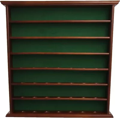 £58.95 • Buy Longridge Balls Wood Display Cabinet 49 Ball Golf Ball Collection High Quality