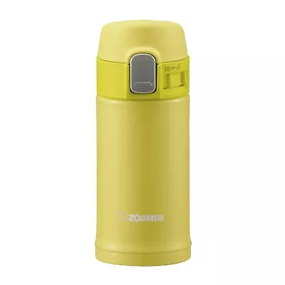 Zojirushi 象印真空保溫杯 SM-PB20-YP Stainless Steel Vacuum Bottle 200ml - Lime Yellow • $55