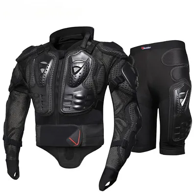 Motorcycle Armor Motocross Chest Back Protector Moto Protection Body Armor New • $123.45