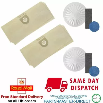 10 X Fits Vax 3-in-1 Multifunction 6131 Vacuum Cleaner Dust Bags With Filter Set • £10.99