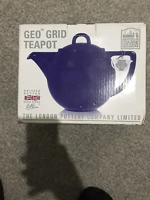 Geo Grid Teapot British Design The London Pottery Company Limited  • £11.99