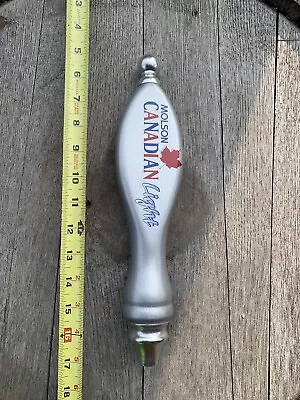 Molson Canadian Lager Light Canada Maple Leaf Beer Tap Handle • $21