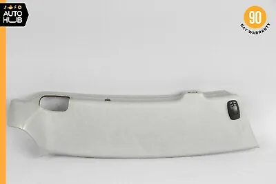 90-02 Mercedes R129 SL500 SL320 Left Driver Side Sun Visor Trim Cover Gray OEM • $58.10