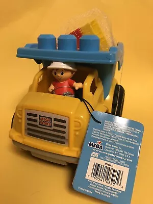 NEW MEGA BLOKS BLOCKS  LIL' DUMP TRUCK Building Blocks Toddler Toy 8281 • $14