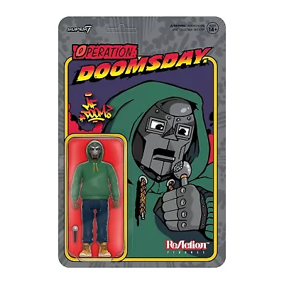 MF DOOM Action Figure Super 7 Operation Doomsday New Sealed 2023 Reaction • $119.99