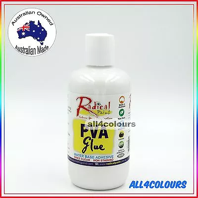 $3.99 • Buy 250ML OZ Made NON TOXIC PVA Glue Washable Adhesive For SLIME Non Staining