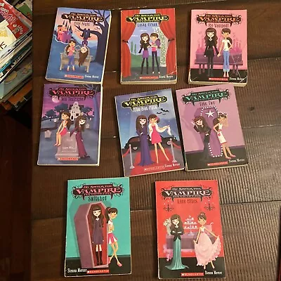 Lot Of 8 Paperback Books MY SISTER THE VAMPIRE By Sienna Mercer Scholastic • $15