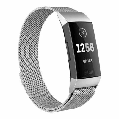 $9.95 • Buy Compatible Fitbit Charge 2 Strap Replacement Milanese Band Metal Milanese Belt