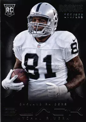 2013 Panini Black Football Card #169 Mychal Rivera RC /399 • $1.50