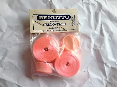 $15 • Buy Vintage Benotto Pink Cello-Tape / Handlebar Tape / NOS