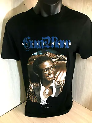 $19.95 • Buy Mister Tee Gucci Mane Mens Short Sleeve Black T-Shirt Mr Davis Size S 