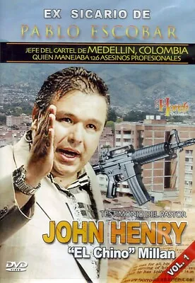 DVD EL CHINO MILLAN Ex-sicario De Pablo Escobar TESTIMONIO -NUEVO • $12.95